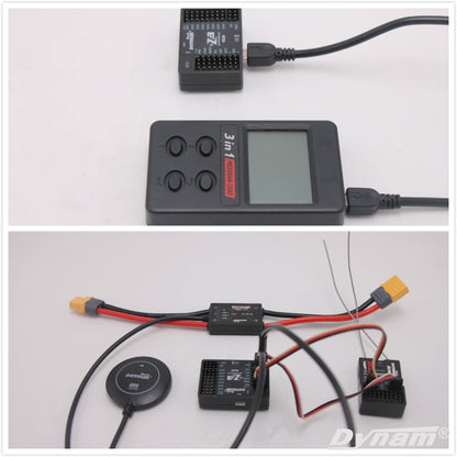 Detrum Z3 FPV V2 EP RC Airplanes Flight Controller Return To Home RTH w/ OSD 3-in-1 & PMU