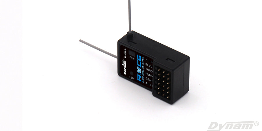 Detrum GAVIN-6C 6CH 2.4Ghz RC Transmitter Set (TX+RXC6)