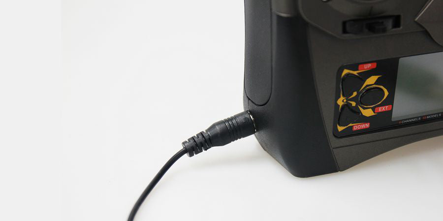 Detrum GAVIN-6C 6CH 2.4Ghz RC Transmitter Set (TX+RXC7+USB Simulator Cable)