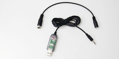 Detrum GAVIN-6C 6CH 2.4Ghz RC Transmitter Set (TX+RXC7+USB Simulator Cable)