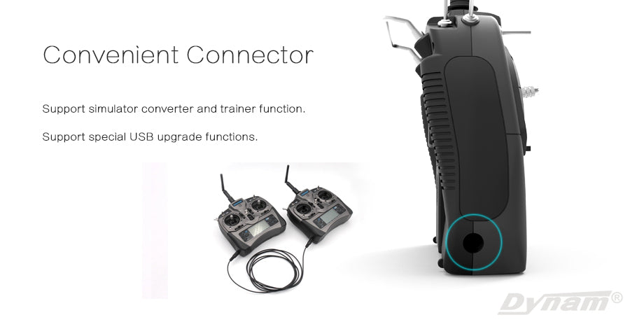 Detrum GAVIN-8C 8CH 2.4Ghz RC Transmitter