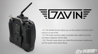Detrum GAVIN-6C 6CH 2.4Ghz RC Transmitter