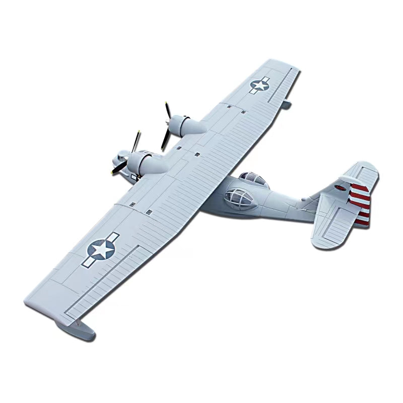 Dynam 1.5m PBY Catalina V2 Grey Twin Engine RC Float Plane