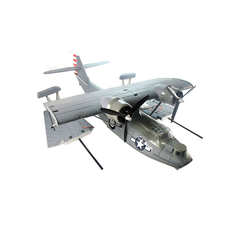 Dynam 1.5m PBY Catalina V2 Grey Twin Engine RC Float Plane