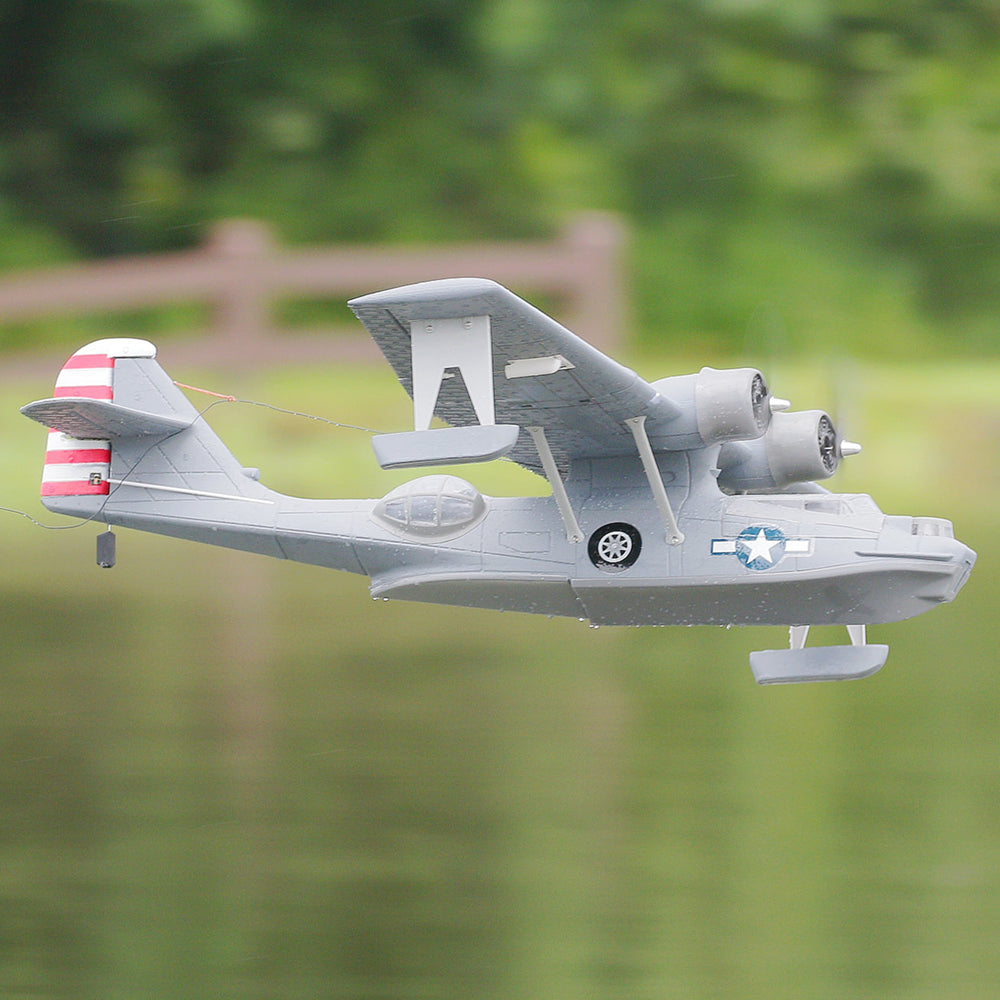 Dynam 1.5m PBY Catalina V2 Grey Twin Engine RC Float Plane
