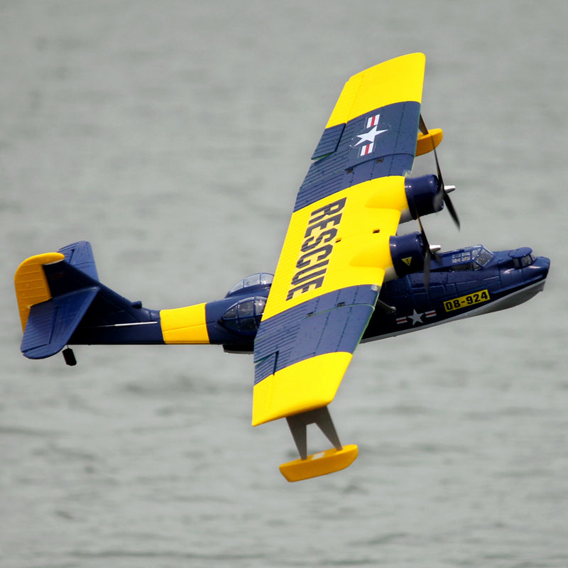 Dynam 1.5m PBY Catalina V2 Blue Twin-Engine RC Float Plane