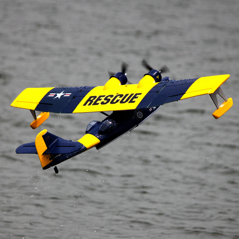 Dynam 1.5m PBY Catalina V2 Blue Twin-Engine RC Float Plane