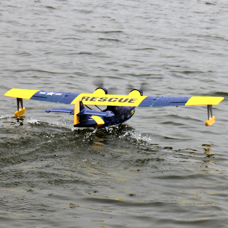 Dynam 1.5m PBY Catalina V2 Blue Twin-Engine RC Float Plane