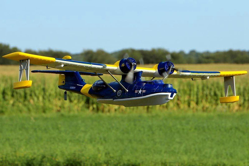Dynam 1.5m PBY Catalina V2 Blue Twin-Engine RC Float Plane