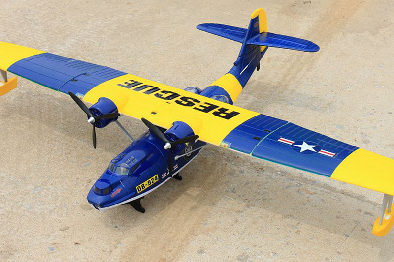 Dynam 1.5m PBY Catalina V2 Blue Twin-Engine RC Float Plane