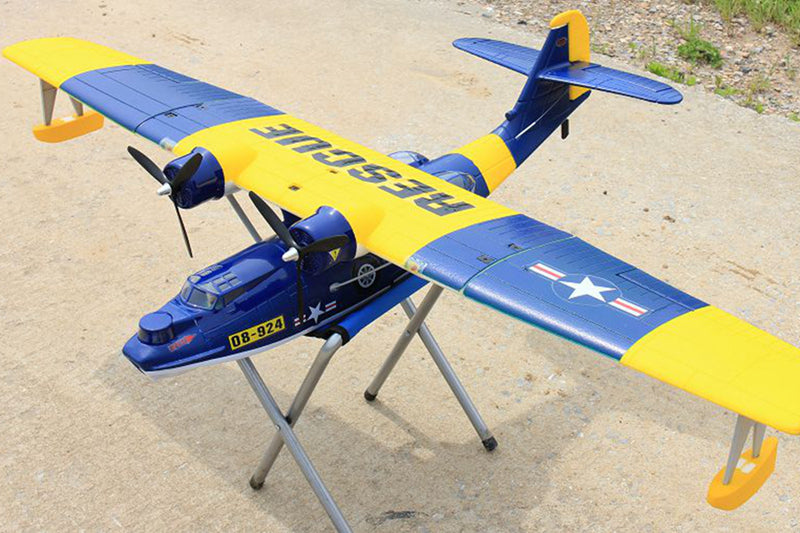 Dynam 1.5m PBY Catalina V2 Blue Twin-Engine RC Float Plane