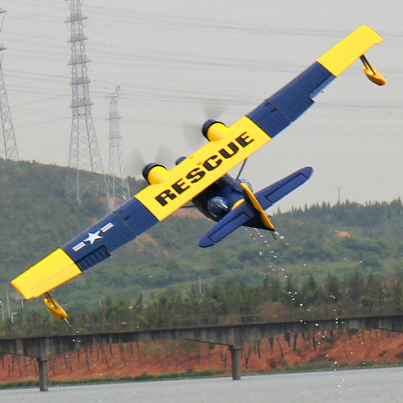 Dynam 1.5m PBY Catalina V2 Blue Twin-Engine RC Float Plane