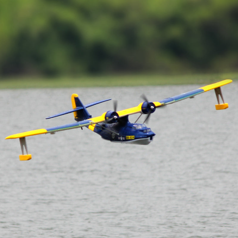 Dynam 1.5m PBY Catalina V2 Blue Twin-Engine RC Float Plane