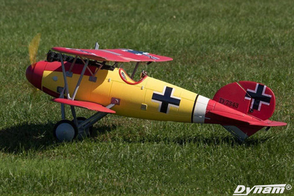 Dynam 1.3m Albatros D.Va V2 4S RC WW1 Warbird Biplane