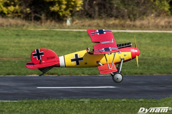 Dynam 1.3m Albatros D.Va V2 4S RC WW1 Warbird Biplane