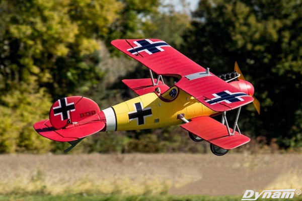 Dynam 1.3m Albatros D.Va V2 4S RC WW1 Warbird Biplane