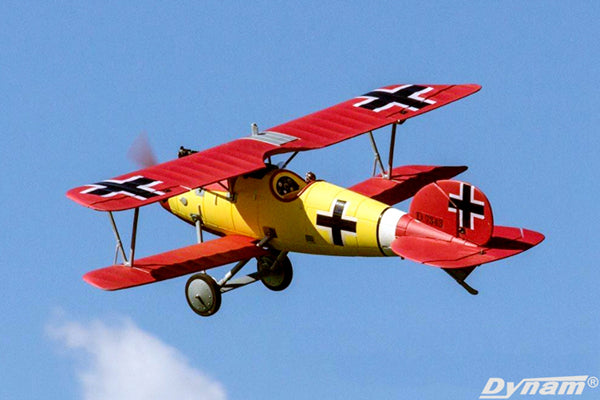 Dynam 1.3m Albatros D.Va V2 4S RC WW1 Warbird Biplane