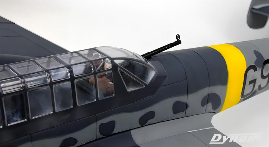 Dynam 1.5m Messerschmitt BF-110 V3 4S Twin-Engine RC Warbird w/ Flaps