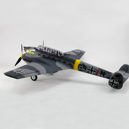 Dynam 1.5m Messerschmitt BF-110 V3 4S Twin-Engine RC Warbird w/ Flaps
