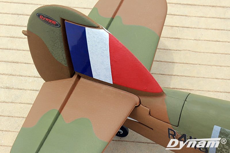 Dynam 1.25m Hawker Hurricane V2 4S RC Warbird w/ Flaps
