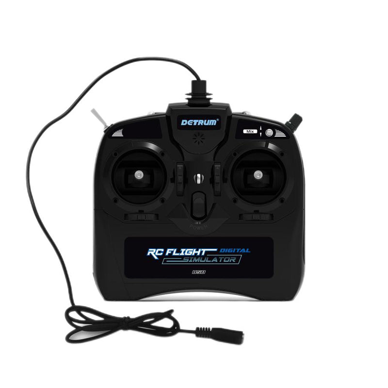 Detrum 8CH USB RC Plane Flight Digital Simulator