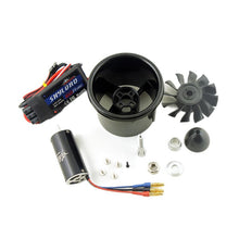 Dynam 70mm 12-Blade 6S EDF Power System w/ TC-2860-2200KV Inrunner Brushless Motor & 80A ESC XT60
