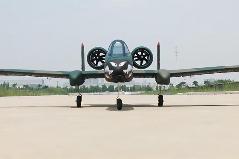 Dynam A-10 Thunderbolt II V2 Green 4S Twin 64mm RC EDF Jet