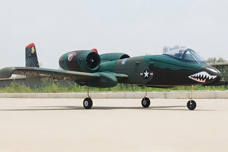 Dynam A-10 Thunderbolt II V2 Green 4S Twin 64mm RC EDF Jet