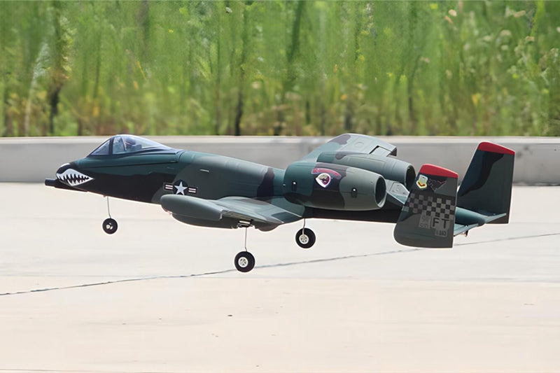 Dynam A-10 Thunderbolt II V2 Green 4S Twin 64mm RC EDF Jet