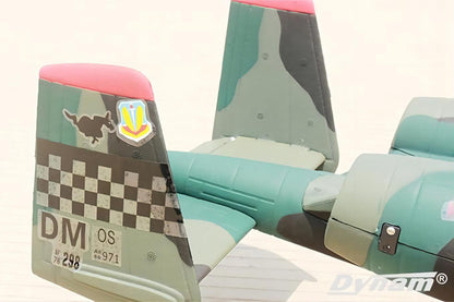 Dynam A-10 Thunderbolt II V2 Green 4S Twin 64mm RC EDF Jet