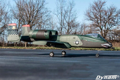 Dynam A-10 Thunderbolt II V2 Green 4S Twin 64mm RC EDF Jet