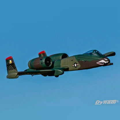 Dynam A-10 Thunderbolt II V2 Green 4S Twin 64mm RC EDF Jet