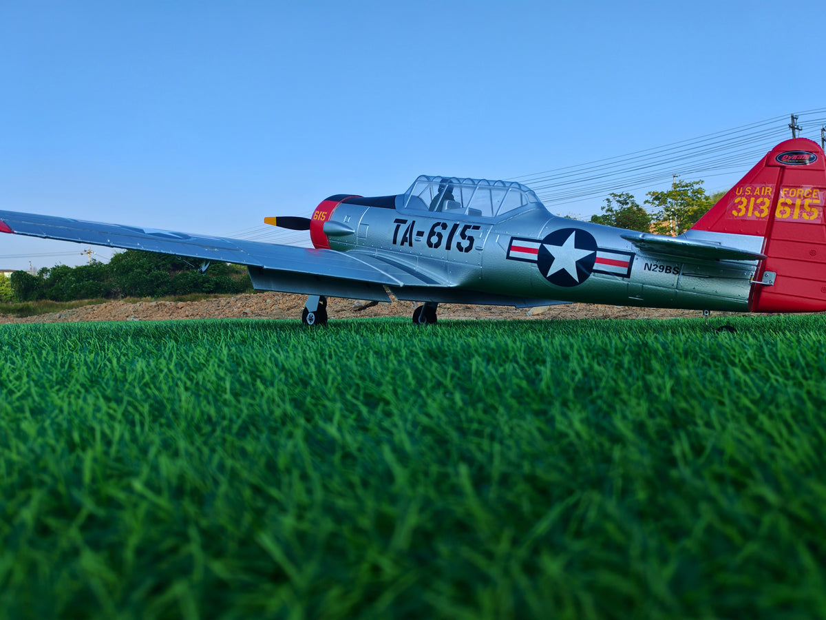 Dynam AT-6 Texan V3 4S RC Warbird 1.4m Wingspan w/3 Flaps