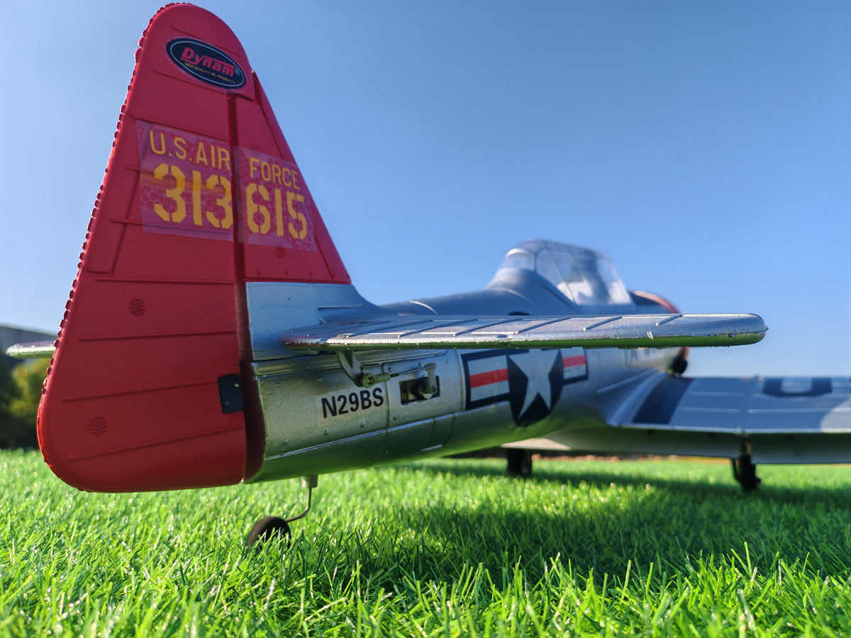 Dynam AT-6 Texan V3 4S RC Warbird 1.4m Wingspan w/3 Flaps