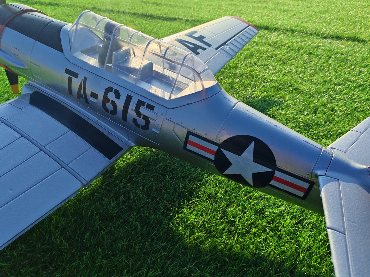 Dynam AT-6 Texan V3 4S RC Warbird 1.4m Wingspan w/3 Flaps