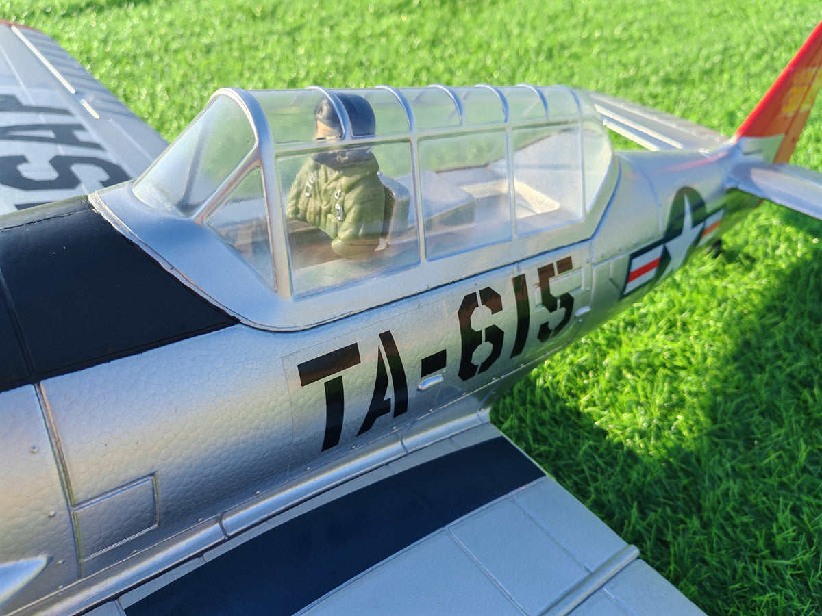 Dynam AT-6 Texan V3 4S RC Warbird 1.4m Wingspan w/3 Flaps