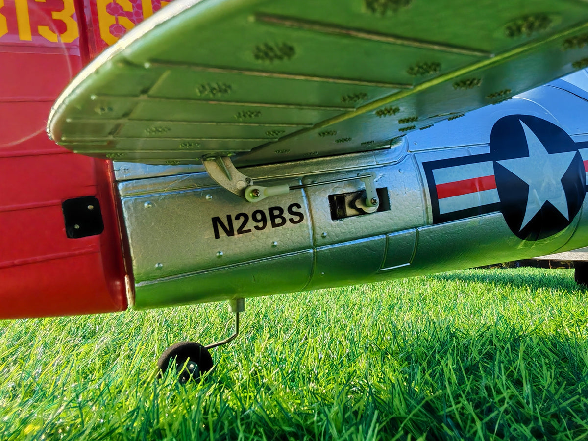 Dynam AT-6 Texan V3 4S RC Warbird 1.4m Wingspan w/3 Flaps