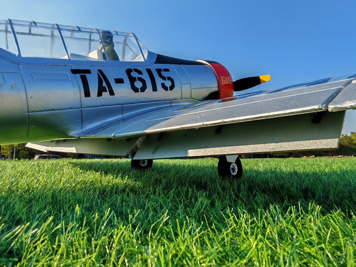 Dynam AT-6 Texan V3 4S RC Warbird 1.4m Wingspan w/3 Flaps