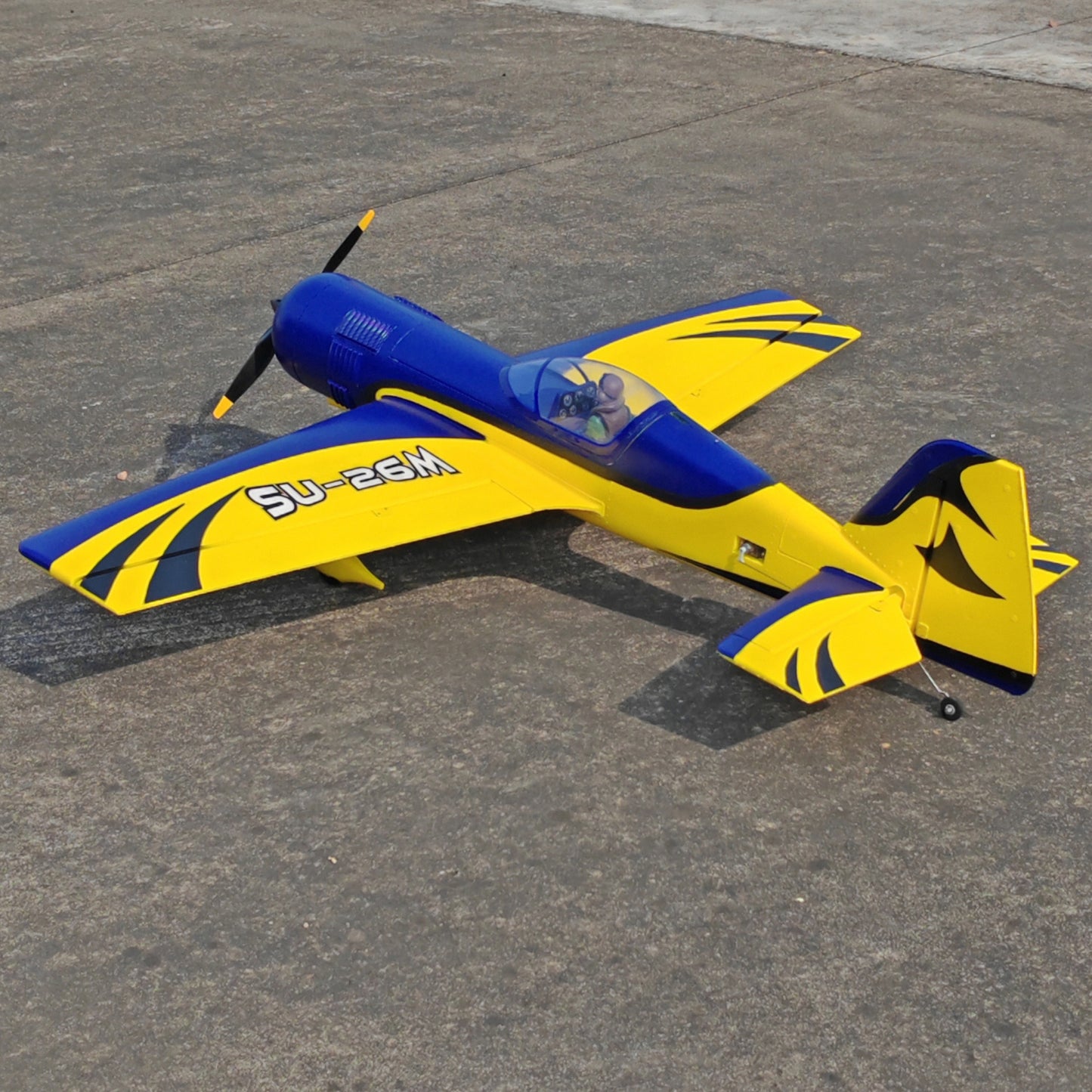Dynam 1.2m 3D Sport Sukhoi SU-26M V2 Blue 4S Aerobatic RC Plane