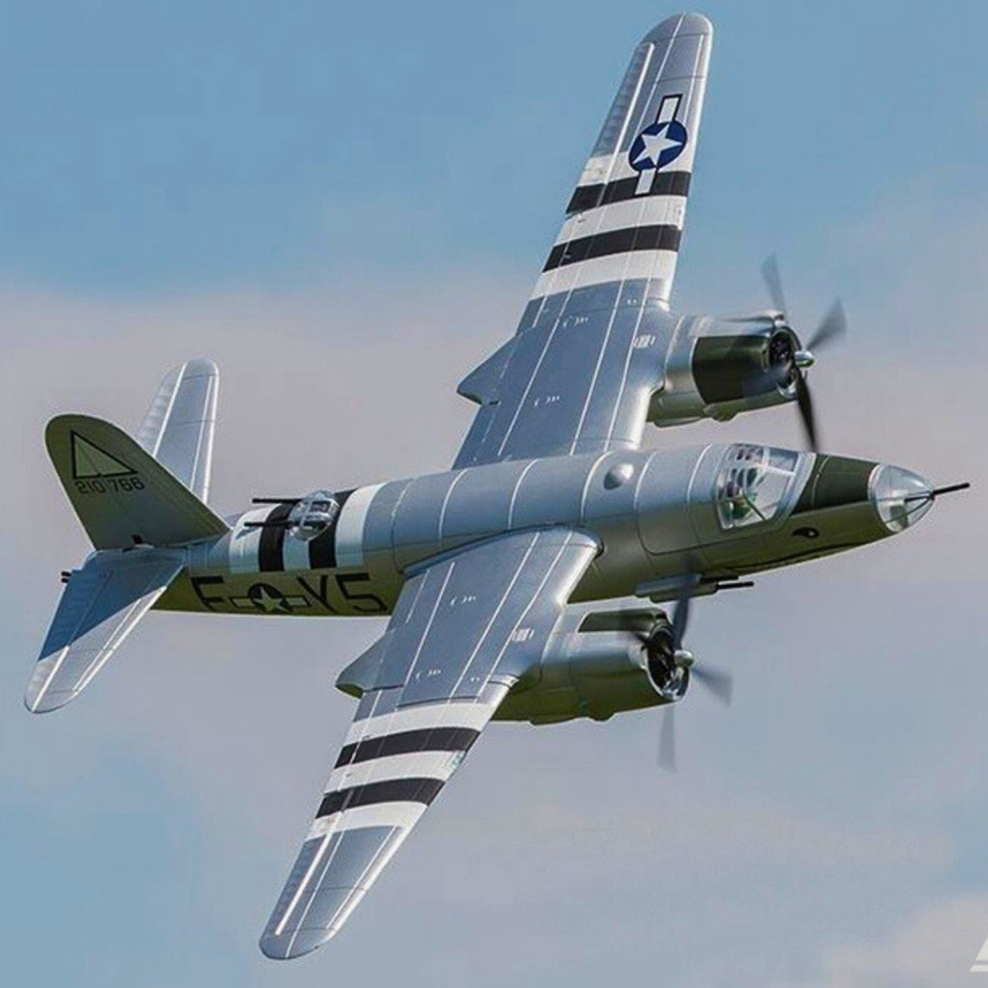 Dynam B-26 Marauder 4S RC Twin Warbird 1.5mw/ Flaps