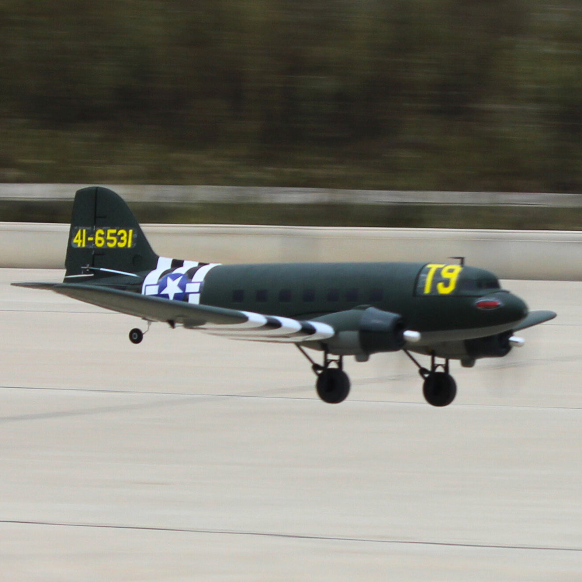 Dynam-C-47-Skytrain-V2-Green-RC-Radio-Controlled-Warbird-Plane-1500mm-Wingspan-PNP-SPNP-BNF-RTF-6C-DY8931GN_11