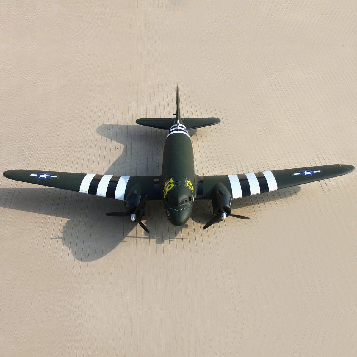 Dynam-C-47-Skytrain-V2-Green-RC-Radio-Controlled-Warbird-Plane-1500mm-Wingspan-PNP-SPNP-BNF-RTF-6C-DY8931GN_14