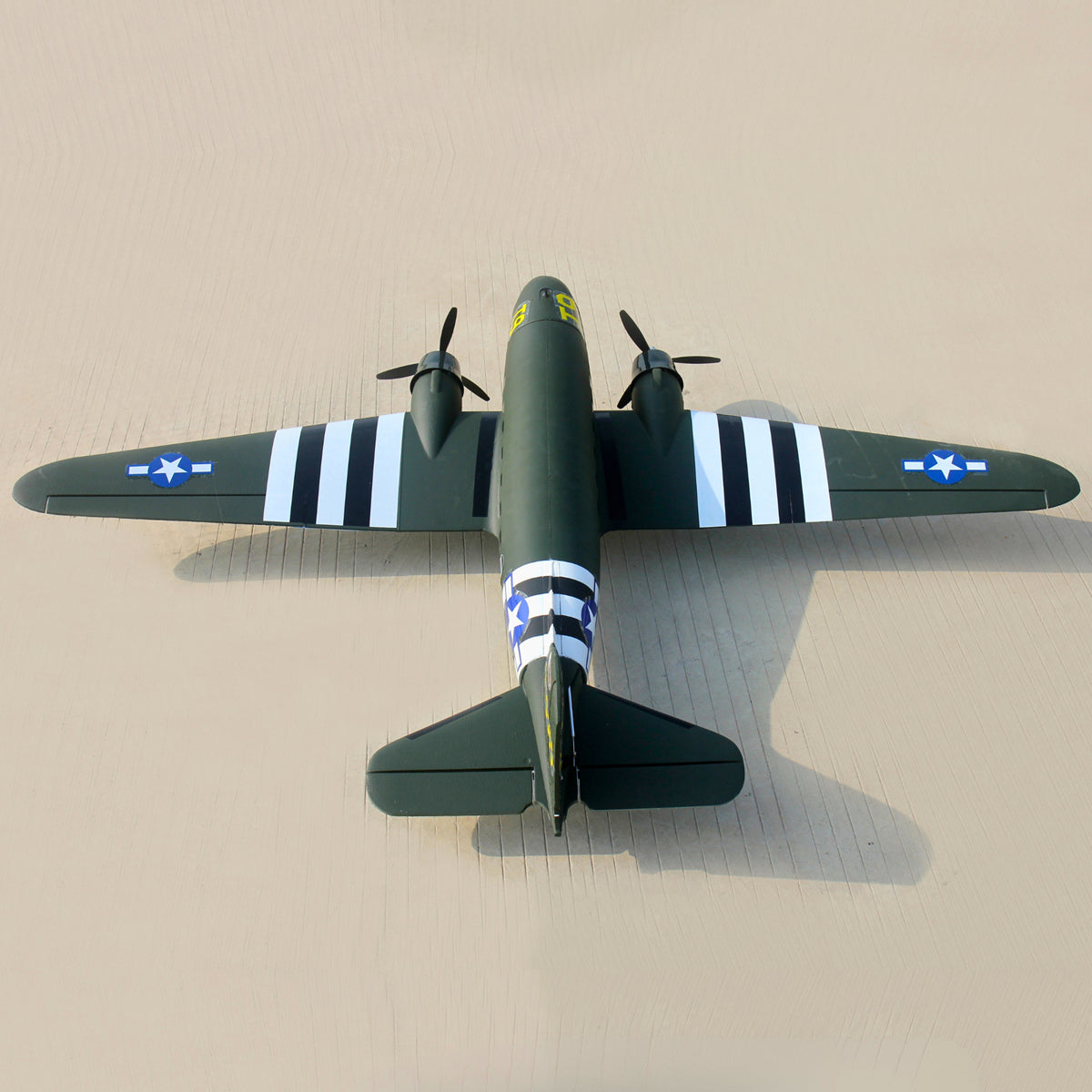 Dynam-C-47-Skytrain-V2-Green-RC-Radio-Controlled-Warbird-Plane-1500mm-Wingspan-PNP-SPNP-BNF-RTF-6C-DY8931GN_15