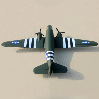 Dynam-C-47-Skytrain-V2-Green-RC-Radio-Controlled-Warbird-Plane-1500mm-Wingspan-PNP-SPNP-BNF-RTF-6C-DY8931GN_15