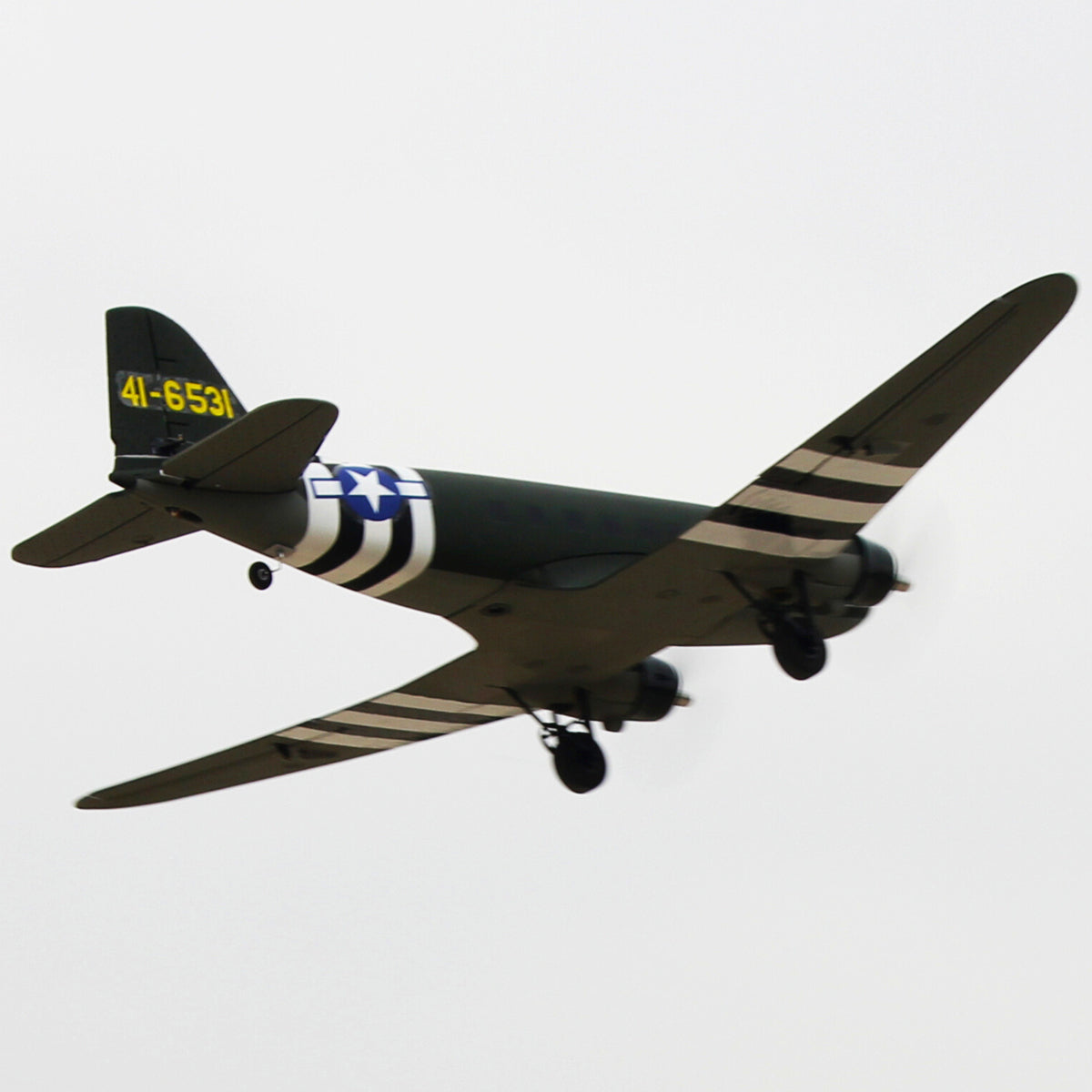 Dynam-C-47-Skytrain-V2-Green-RC-Radio-Controlled-Warbird-Plane-1500mm-Wingspan-PNP-SPNP-BNF-RTF-6C-DY8931GN_6
