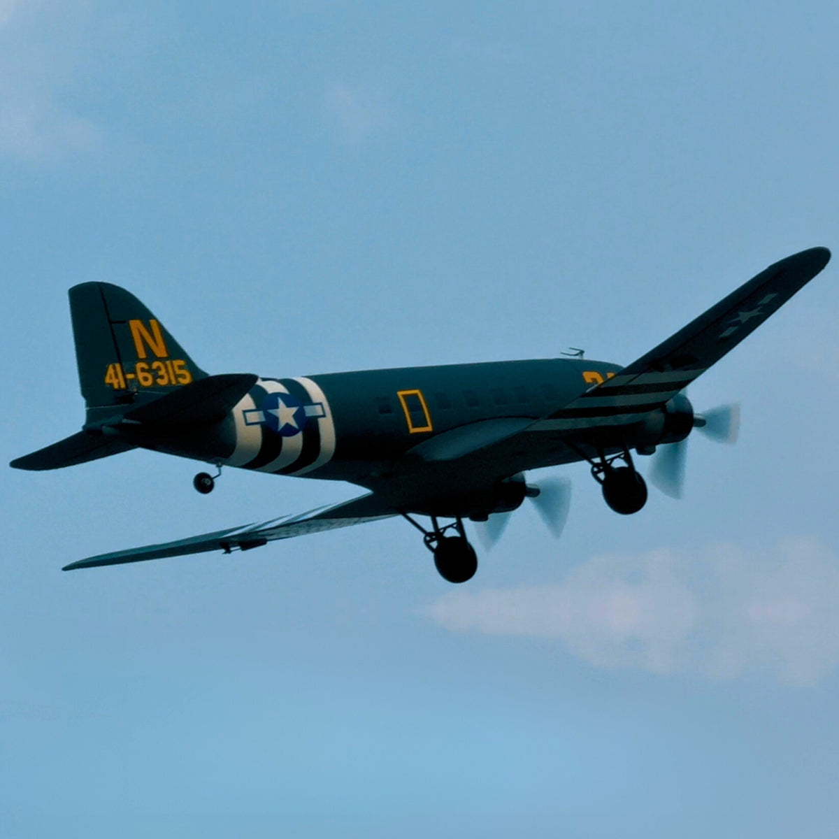Dynam-C-47-Skytrain-V2-Green-RC-Radio-Controlled-Warbird-Plane-1500mm-Wingspan-PNP-SPNP-BNF-RTF-6C-DY8931GN_7