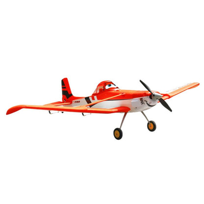 Dynam Cessna 188 Crop Duster V2 Orange 4S RC Scale Airplane 1.5m w/ Flaps