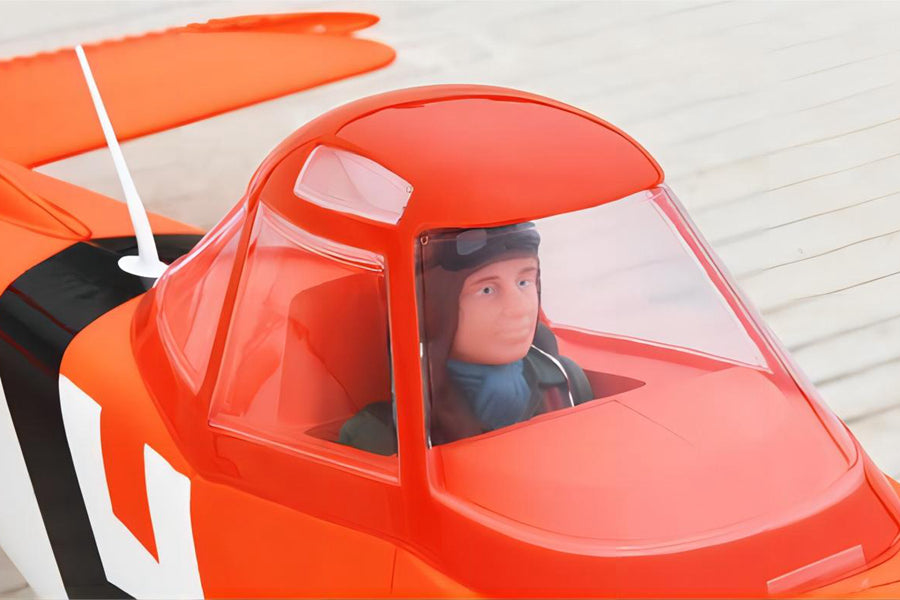 Dynam Cessna 188 Crop Duster V2 Orange 4S RC Scale Airplane 1.5m w/ Flaps