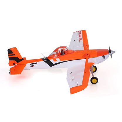 Dynam Cessna 188 Crop Duster V2 Orange 4S RC Scale Airplane 1.5m w/ Flaps