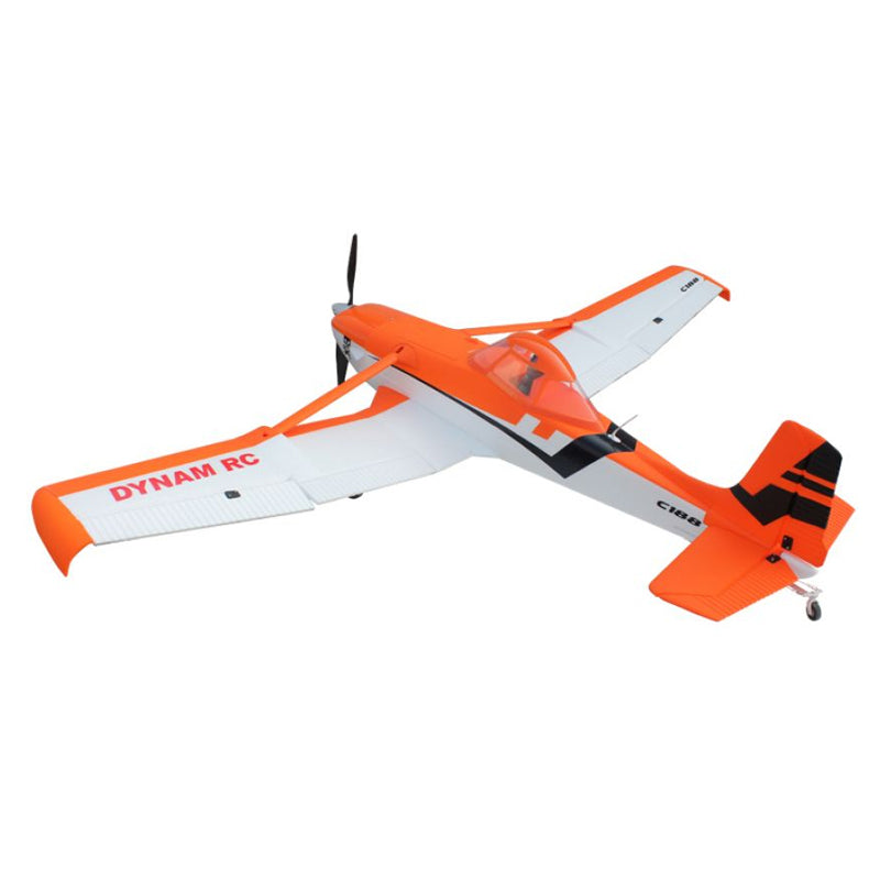 Dynam Cessna 188 Crop Duster V2 Orange 4S RC Scale Airplane 1.5m w/ Flaps